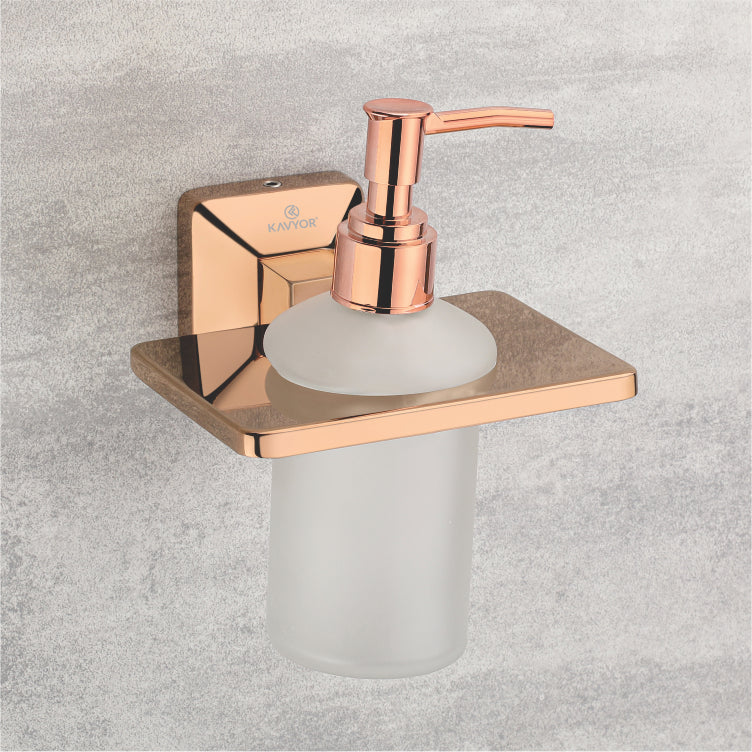 LIQUID DISPENCER KBA 10111 PVD ROSE GOLD FINISH by Kavyor