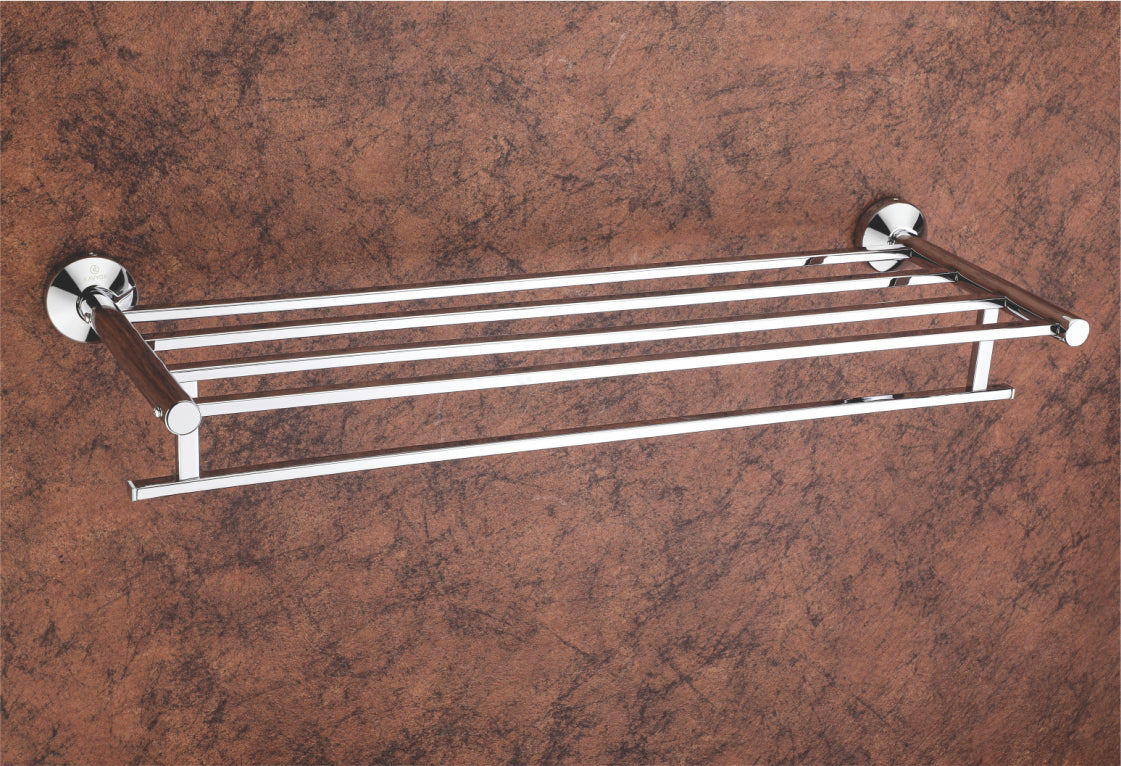 TOWEL RACK 24" KBA 10201 CHROME PLATING by My Store