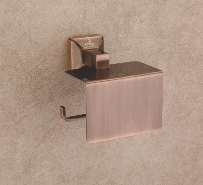 TISSUE PAPER HOLDER KBA 60712 ANTIQUE COPPER