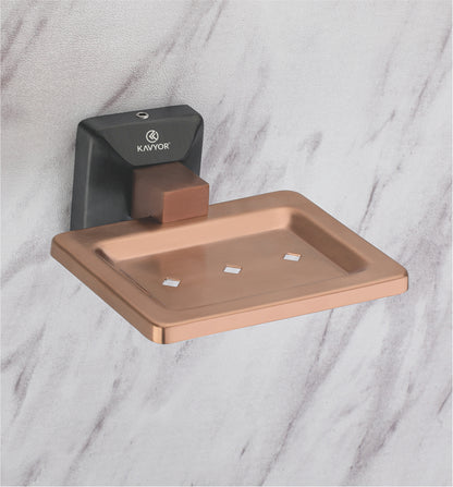 SOAP DISH KBA 60704 PVD SATIN FINISH