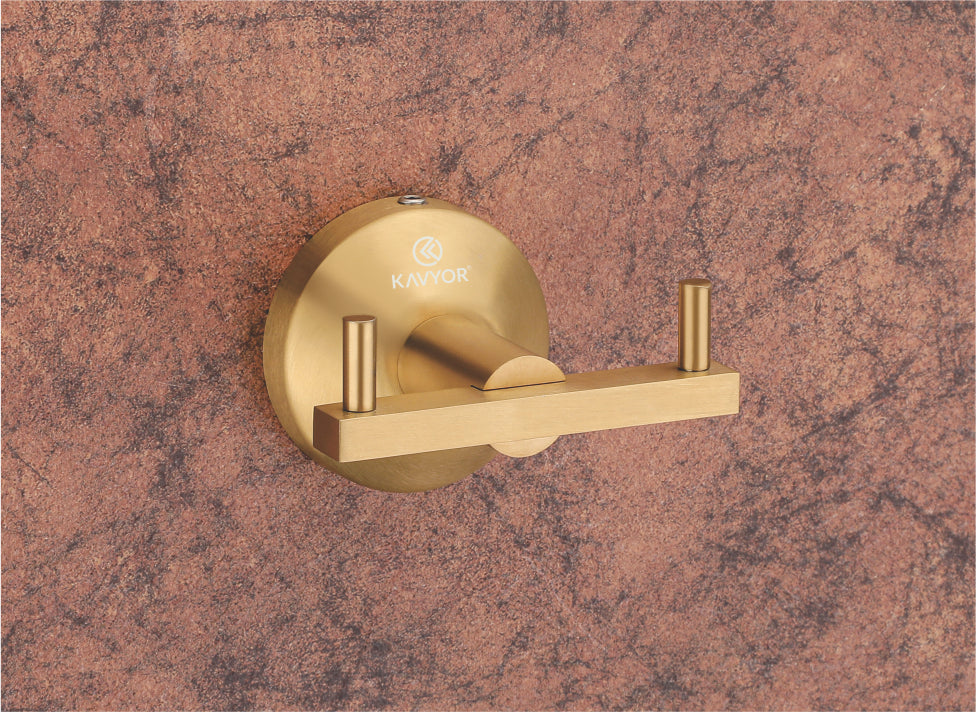 ROBE HOOK KBA 60807 PVD SATIN FINISH