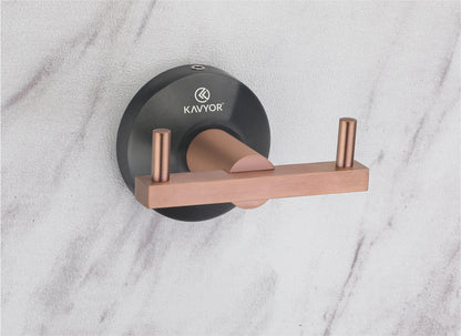 ROBE HOOK KBA 60807 PVD SATIN FINISH